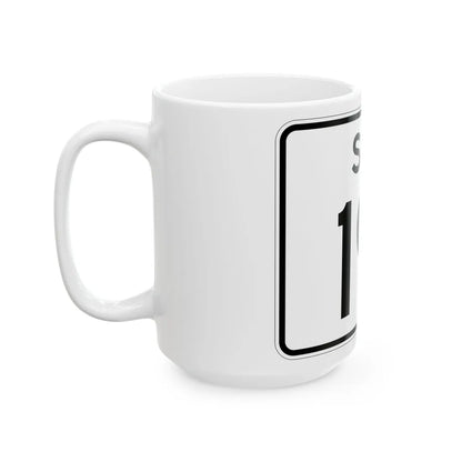 SC-191 (South Carolina) (Road Sign) White Coffee Mug - Go Mug Yourself