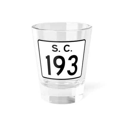 SC-193 (South Carolina) (Road Sign) Shot Glass 1.5oz 1.5oz - Go Mug Yourself