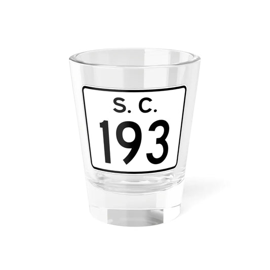 SC-193 (South Carolina) (Road Sign) Shot Glass 1.5oz 1.5oz - Go Mug Yourself