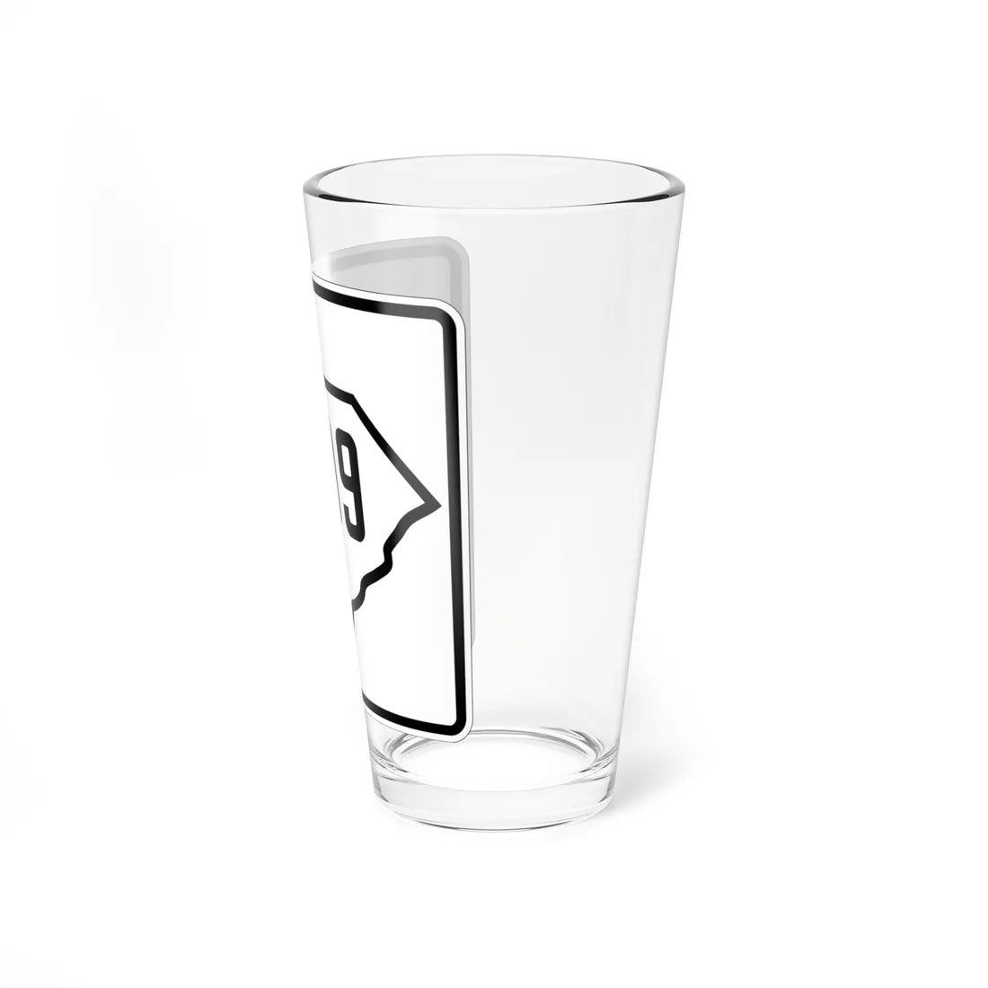 SC-199 1926 (South Carolina) (Road Sign) Pint Glass 16oz - Go Mug Yourself