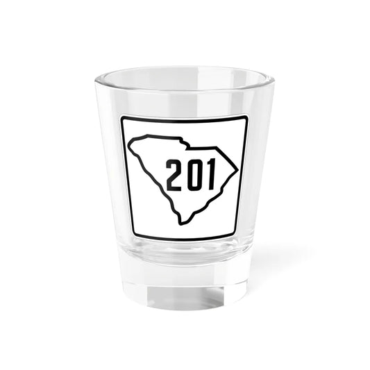 SC-201 1926 (South Carolina) (Road Sign) Shot Glass 1.5oz 1.5oz - Go Mug Yourself