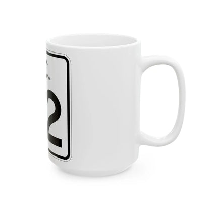 SC-22 (South Carolina) (Road Sign) White Coffee Mug - Go Mug Yourself