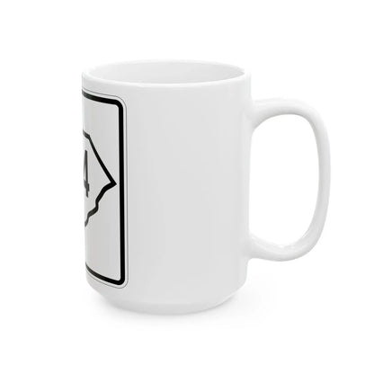 SC-24 1926 (South Carolina) (Road Sign) White Coffee Mug - Go Mug Yourself