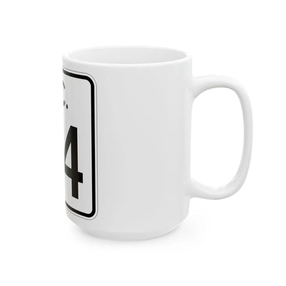SC-24 (South Carolina) (Road Sign) White Coffee Mug - Go Mug Yourself