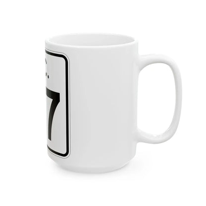 SC-27 (South Carolina) (Road Sign) White Coffee Mug - Go Mug Yourself