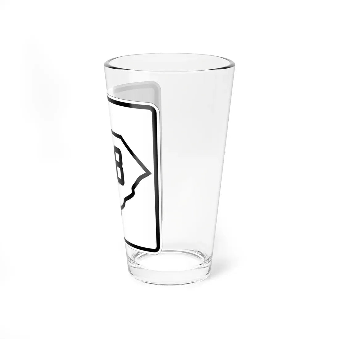 SC-28 1926 (South Carolina) (Road Sign) Pint Glass 16oz - Go Mug Yourself