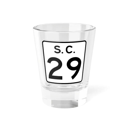 SC-29 (South Carolina) (Road Sign) Shot Glass 1.5oz 1.5oz - Go Mug Yourself