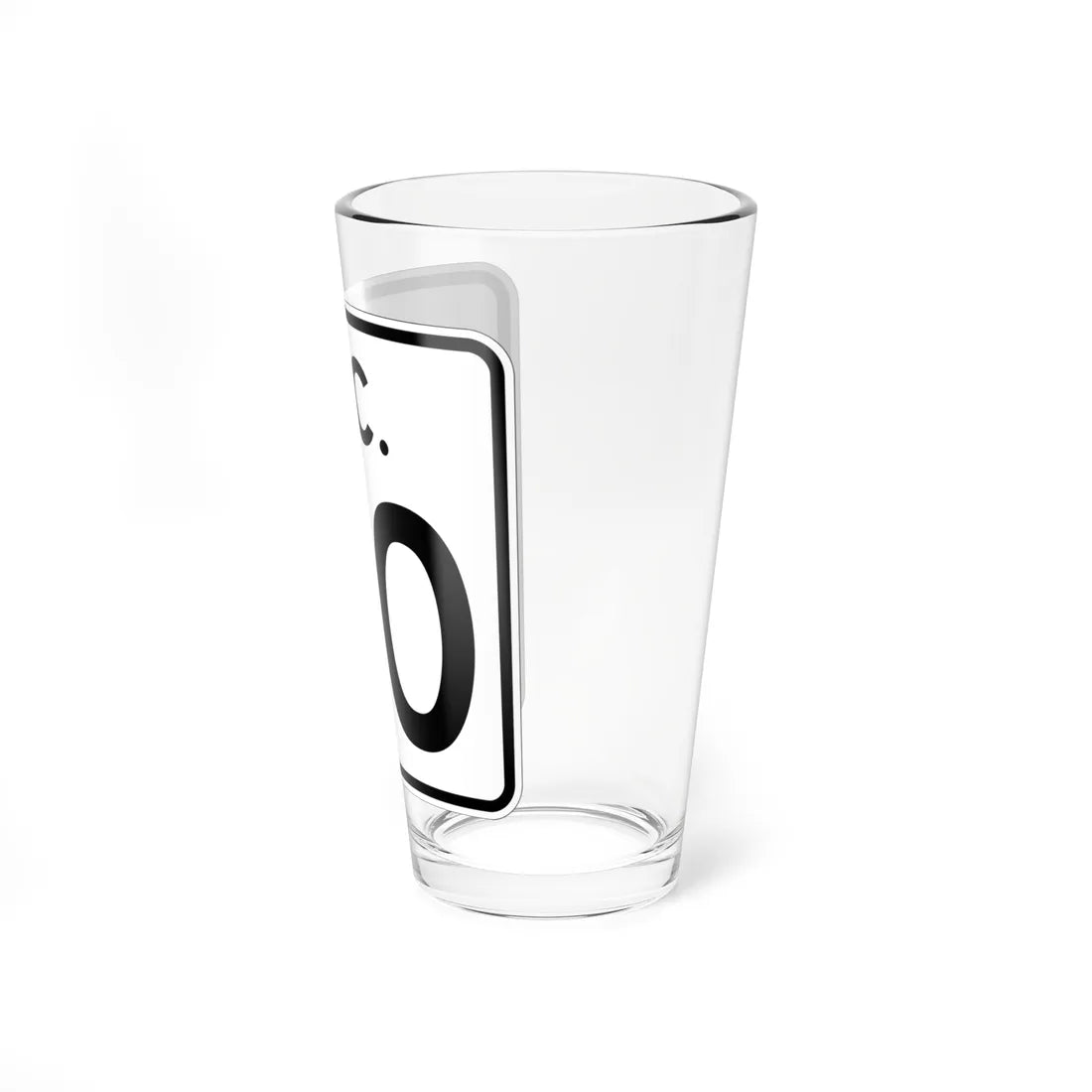 SC-2di (South Carolina) (Road Sign) Pint Glass 16oz - Go Mug Yourself