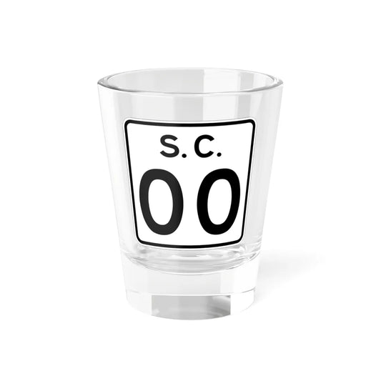 SC-2di (South Carolina) (Road Sign) Shot Glass 1.5oz 1.5oz - Go Mug Yourself