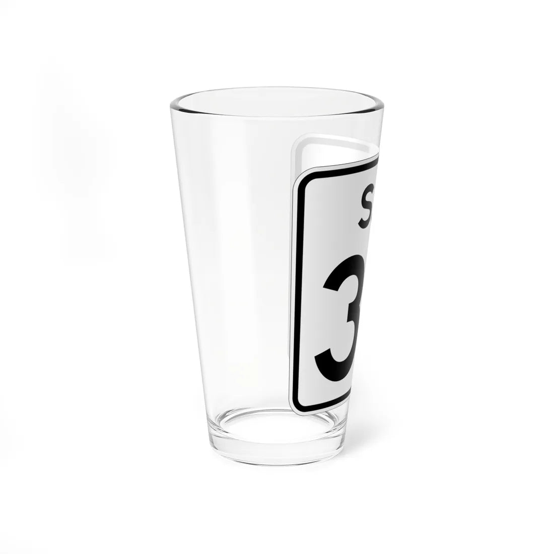 SC-33 (South Carolina) (Road Sign) Pint Glass 16oz - Go Mug Yourself