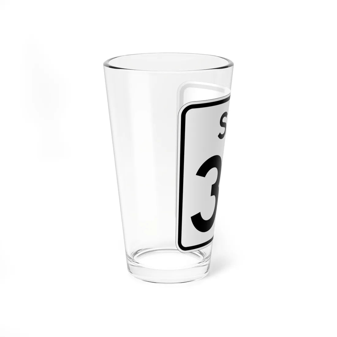 SC-35 (South Carolina) (Road Sign) Pint Glass 16oz - Go Mug Yourself