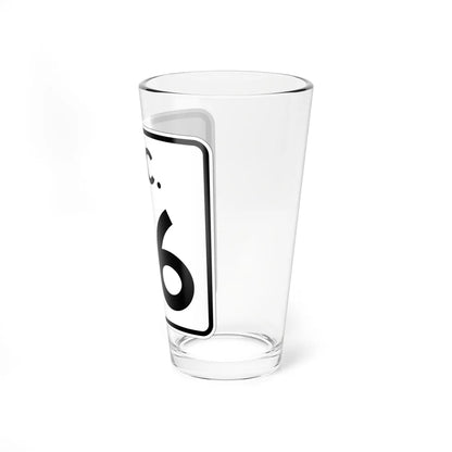 SC-36 (South Carolina) (Road Sign) Pint Glass 16oz - Go Mug Yourself