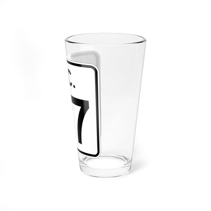 SC-37 (South Carolina) (Road Sign) Pint Glass 16oz - Go Mug Yourself