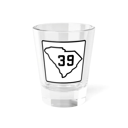 SC-39 1926 (South Carolina) (Road Sign) Shot Glass 1.5oz 1.5oz - Go Mug Yourself