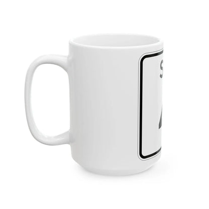SC-4 (South Carolina) (Road Sign) White Coffee Mug - Go Mug Yourself