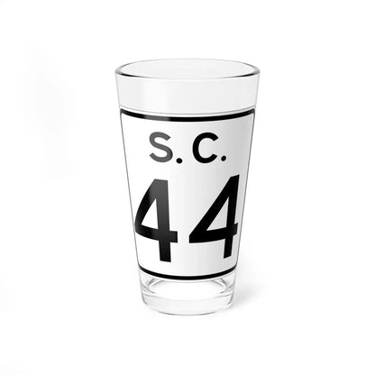 SC-44 (South Carolina) (Road Sign) Pint Glass 16oz 16oz - Go Mug Yourself