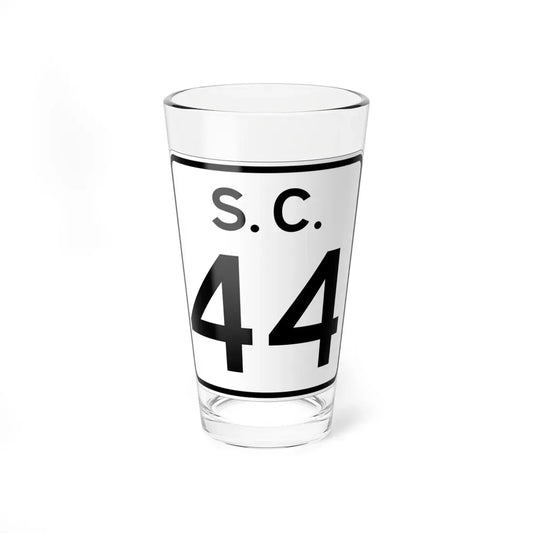 SC-44 (South Carolina) (Road Sign) Pint Glass 16oz 16oz - Go Mug Yourself