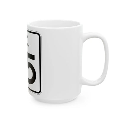 SC-45 (South Carolina) (Road Sign) White Coffee Mug - Go Mug Yourself
