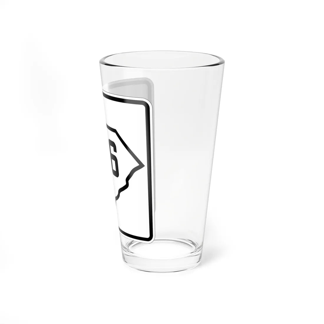 SC-46 1926 (South Carolina) (Road Sign) Pint Glass 16oz - Go Mug Yourself