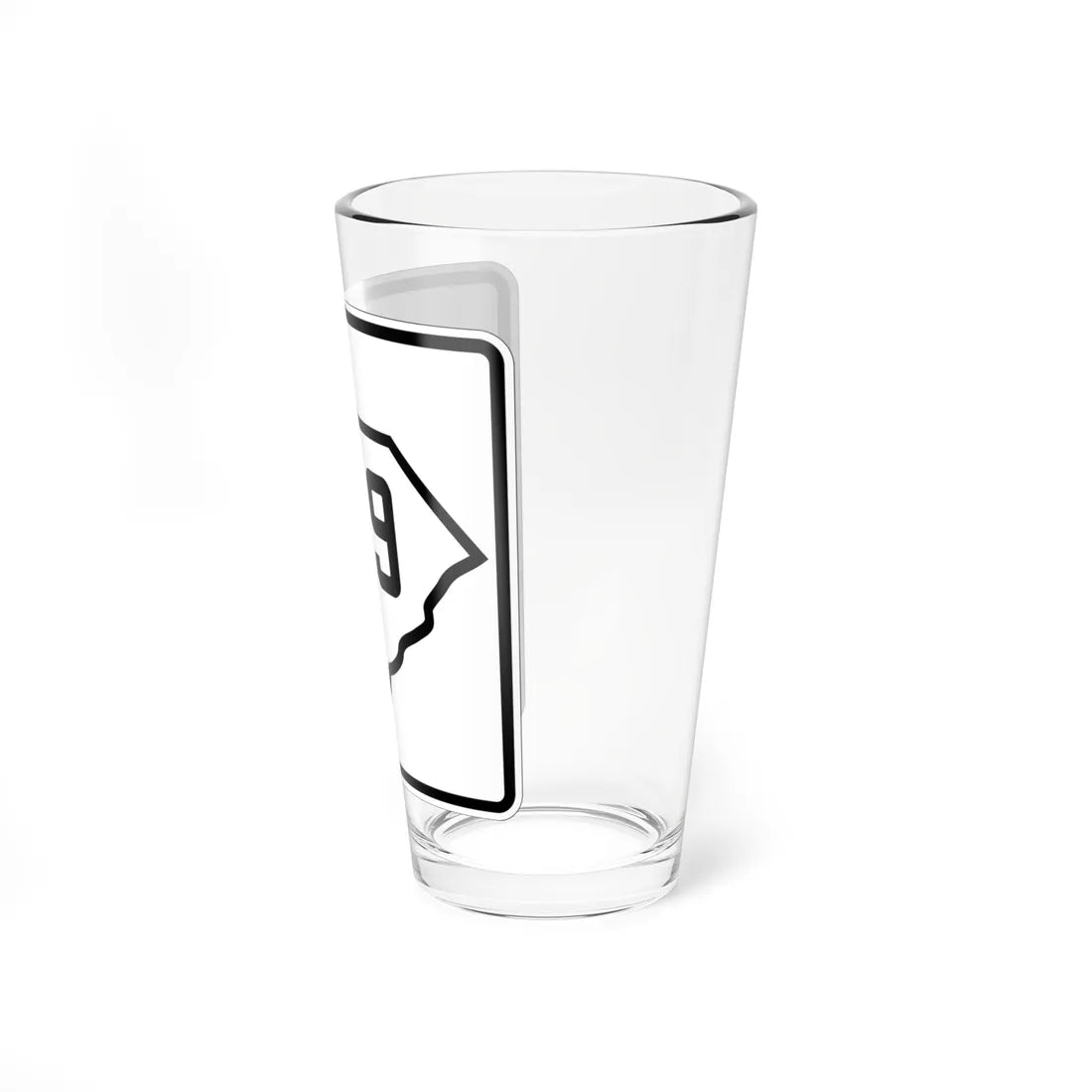 SC-49 1926 (South Carolina) (Road Sign) Pint Glass 16oz - Go Mug Yourself