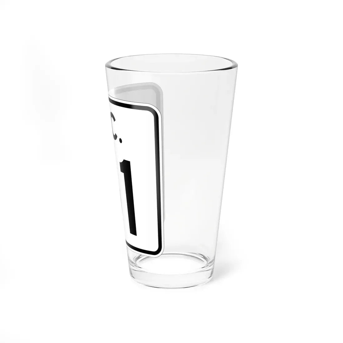 SC-51 (South Carolina) (Road Sign) Pint Glass 16oz - Go Mug Yourself