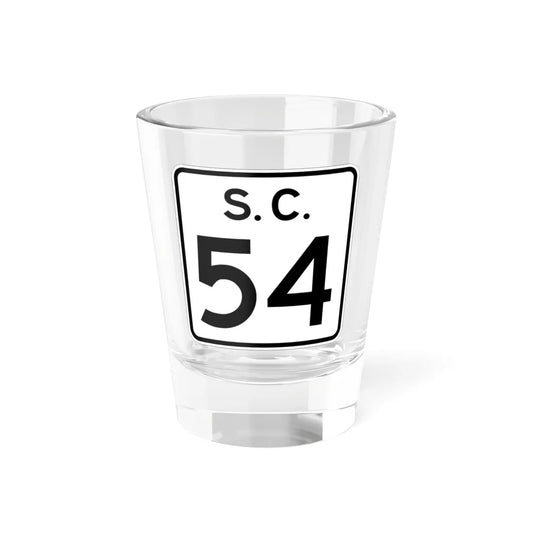 SC-54 (South Carolina) (Road Sign) Shot Glass 1.5oz 1.5oz - Go Mug Yourself