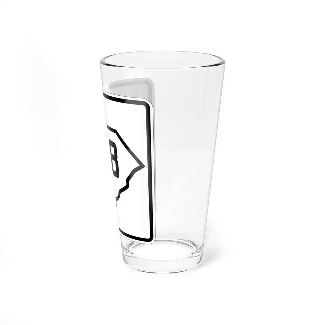 SC-58 1926 (South Carolina) (Road Sign) Pint Glass 16oz - Go Mug Yourself