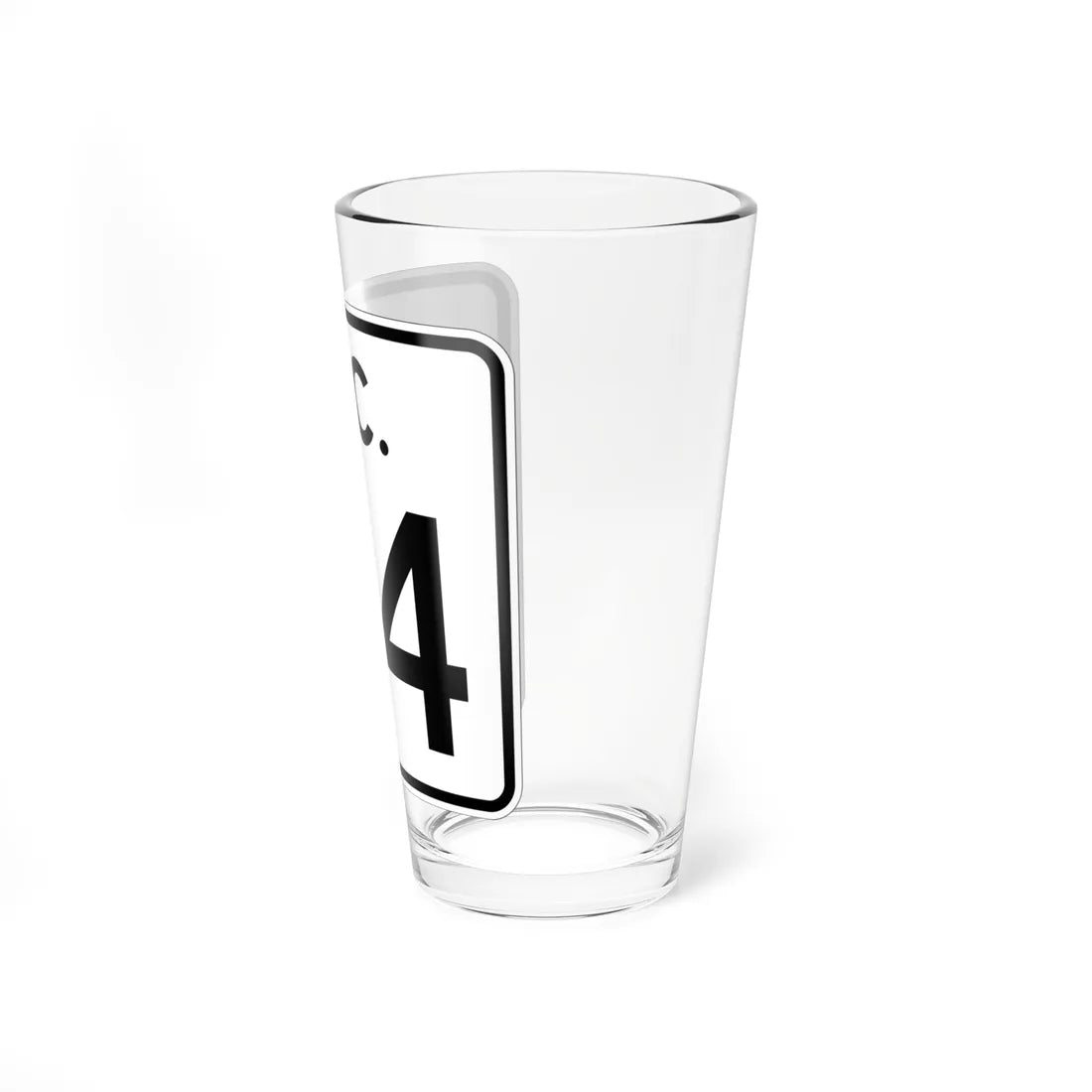 SC-64 (South Carolina) (Road Sign) Pint Glass 16oz - Go Mug Yourself