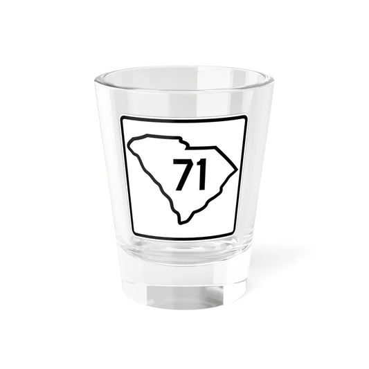 SC-71 1926 (South Carolina) (Road Sign) Shot Glass 1.5oz 1.5oz - Go Mug Yourself