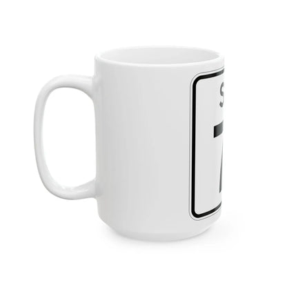 SC-71 (South Carolina) (Road Sign) White Coffee Mug - Go Mug Yourself