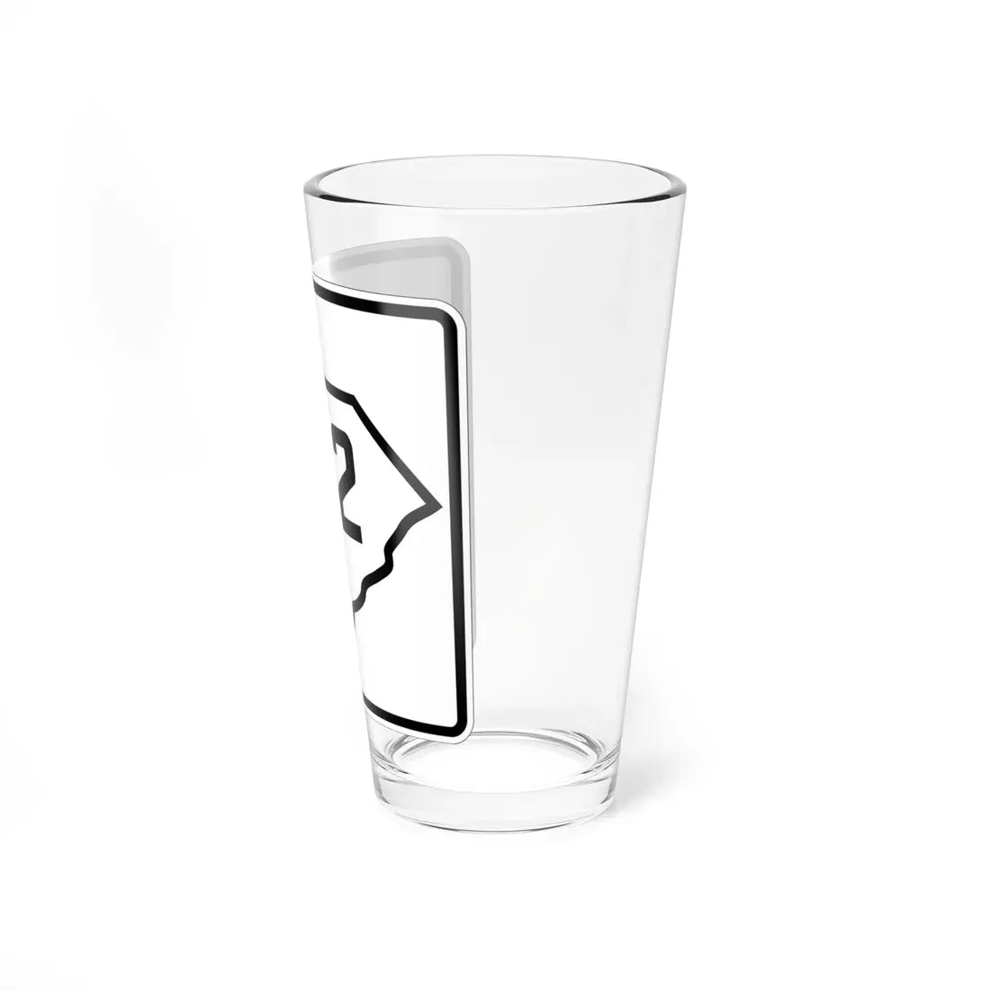 SC-72 1926 (South Carolina) (Road Sign) Pint Glass 16oz - Go Mug Yourself