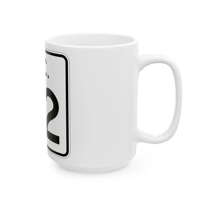 SC-72 (South Carolina) (Road Sign) White Coffee Mug - Go Mug Yourself