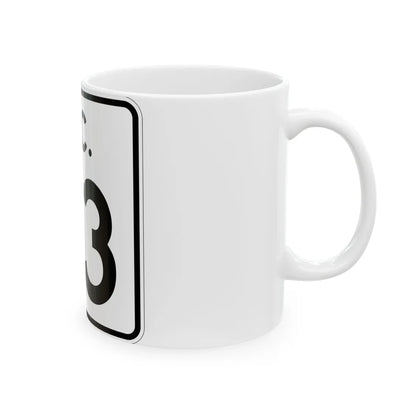 SC-73 (South Carolina) (Road Sign) White Coffee Mug - Go Mug Yourself