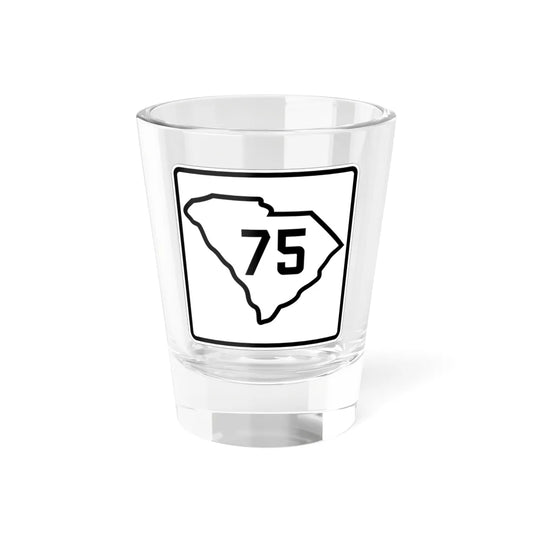 SC-75 1926 (South Carolina) (Road Sign) Shot Glass 1.5oz 1.5oz - Go Mug Yourself