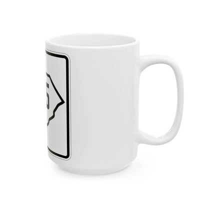 SC-75 1926 (South Carolina) (Road Sign) White Coffee Mug - Go Mug Yourself