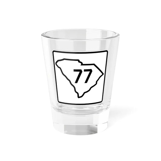 SC-77 1926 (South Carolina) (Road Sign) Shot Glass 1.5oz 1.5oz - Go Mug Yourself