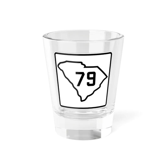SC-79 1926 (South Carolina) (Road Sign) Shot Glass 1.5oz 1.5oz - Go Mug Yourself