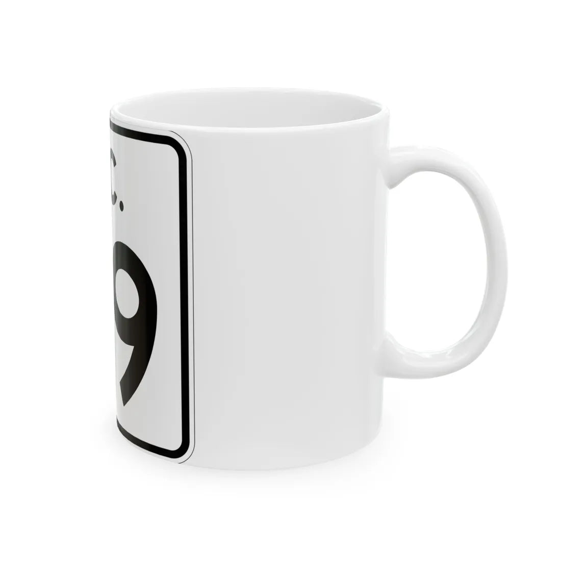 SC-79 (South Carolina) (Road Sign) White Coffee Mug - Go Mug Yourself