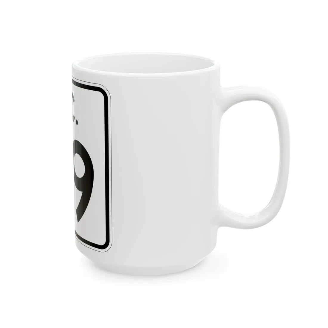 SC-79 (South Carolina) (Road Sign) White Coffee Mug - Go Mug Yourself