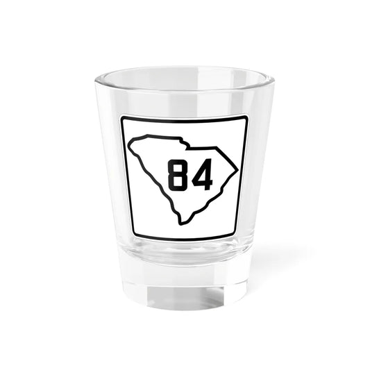 SC-84 1926 (South Carolina) (Road Sign) Shot Glass 1.5oz 1.5oz - Go Mug Yourself