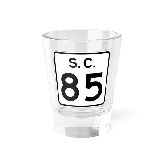 SC-85 (South Carolina) (Road Sign) Shot Glass 1.5oz 1.5oz - Go Mug Yourself
