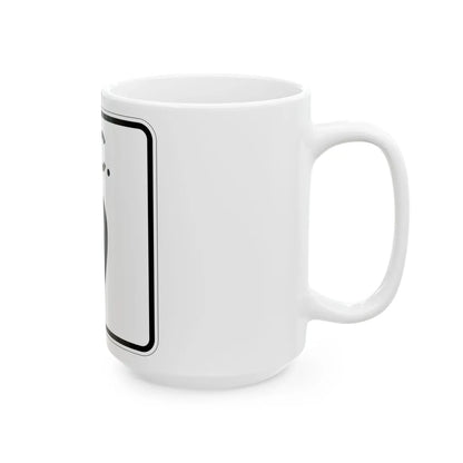 SC-9 (South Carolina) (Road Sign) White Coffee Mug - Go Mug Yourself
