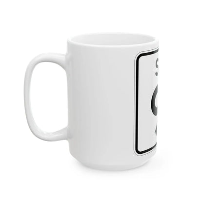 SC-91 (South Carolina) (Road Sign) White Coffee Mug - Go Mug Yourself