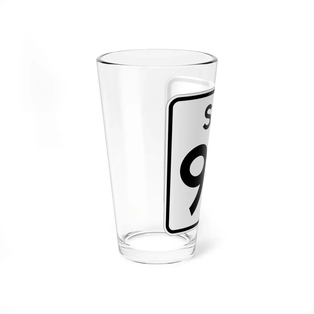 SC-92 (South Carolina) (Road Sign) Pint Glass 16oz - Go Mug Yourself