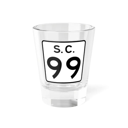 SC-99 (South Carolina) (Road Sign) Shot Glass 1.5oz 1.5oz - Go Mug Yourself