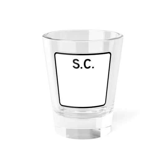 SC-blank (South Carolina) (Road Sign) Shot Glass 1.5oz 1.5oz - Go Mug Yourself