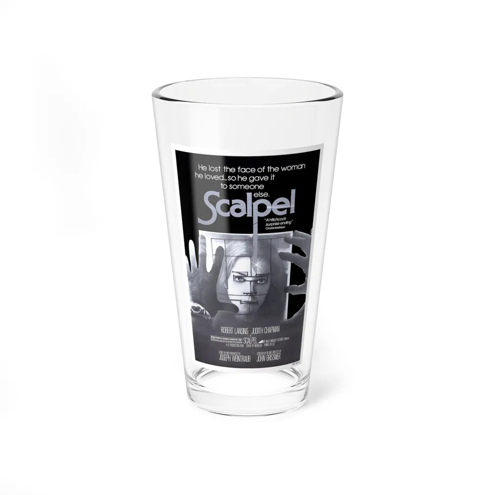 SCALPEL 1977 Movie Poster - Pint Glass 16oz-16oz-Go Mug Yourself