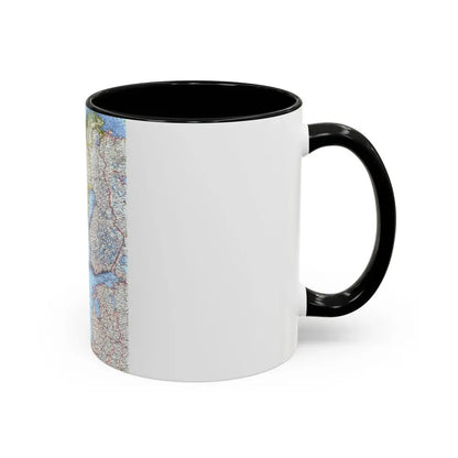 Scandinavia (1963) (Map) Accent Coffee Mug - Go Mug Yourself