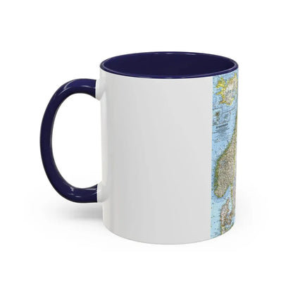 Scandinavia (1963) (Map) Accent Coffee Mug - Go Mug Yourself