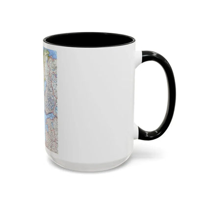 Scandinavia (1963) (Map) Accent Coffee Mug - Go Mug Yourself